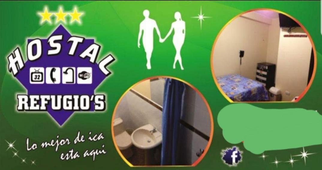 Hostal Refugio'S Ика Экстерьер фото